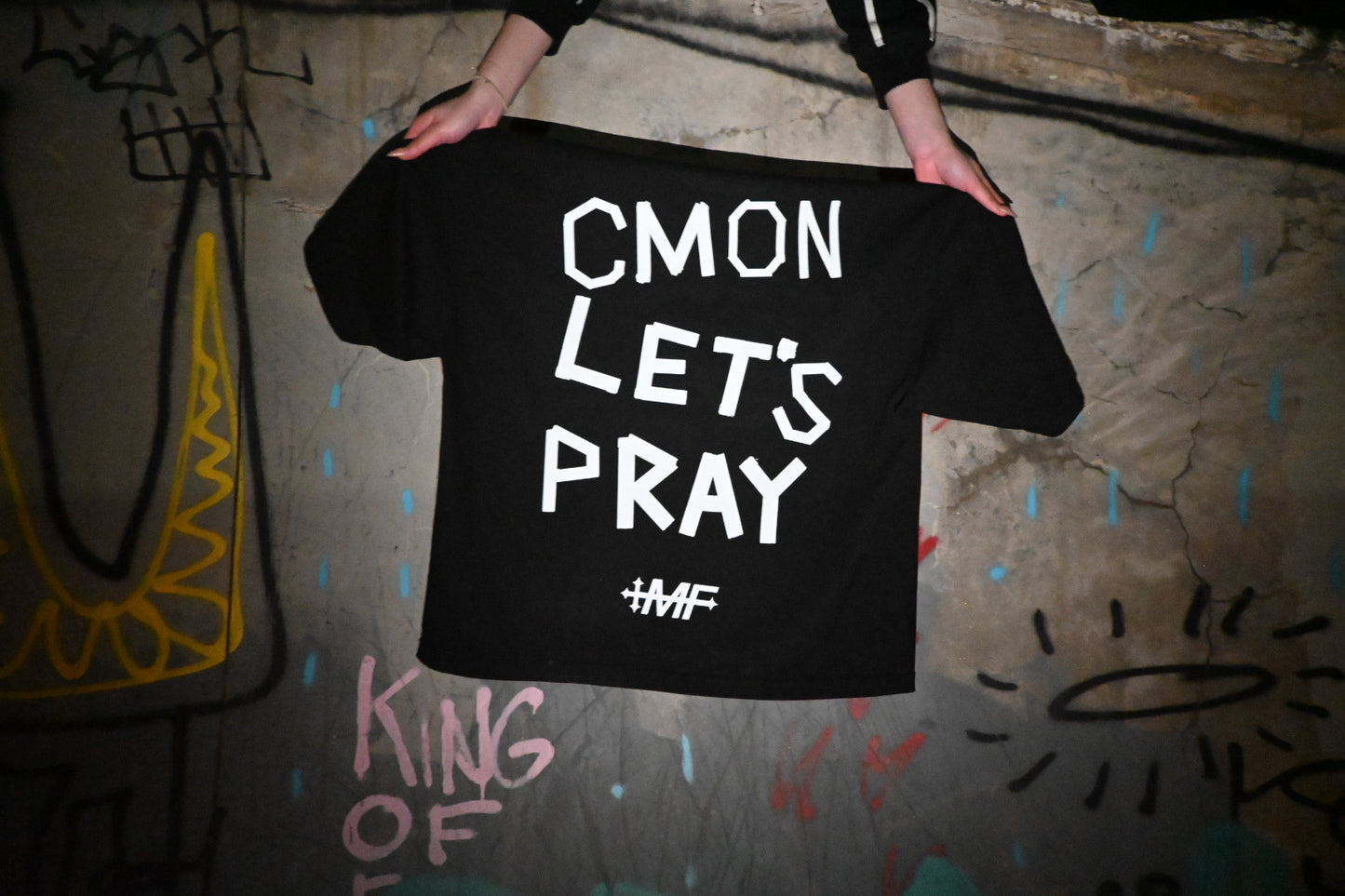 MF V1 “CMON LETS PRAY”
